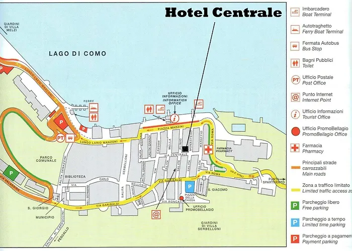 מלון Hotel Centrale Bellagio